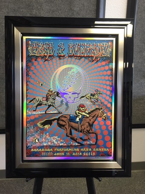 poster musical framing