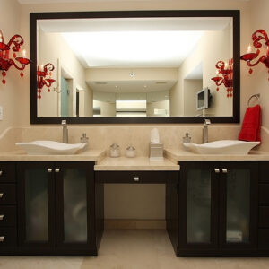 Beautifully framed mirror
